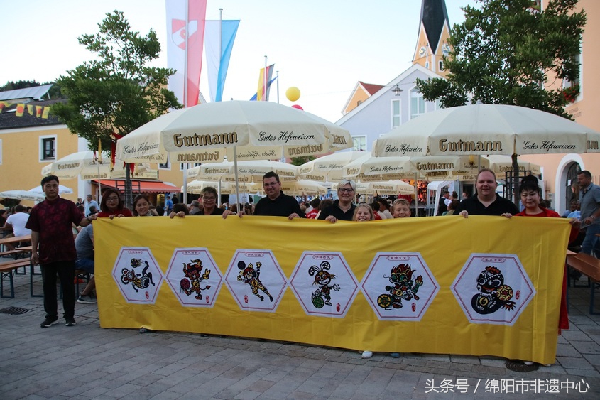 绵阳精品传统剪纸,三台县非遗文化展示