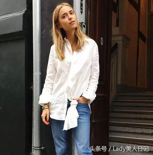 今年流行的打结方法,现在都流行的衣角打结