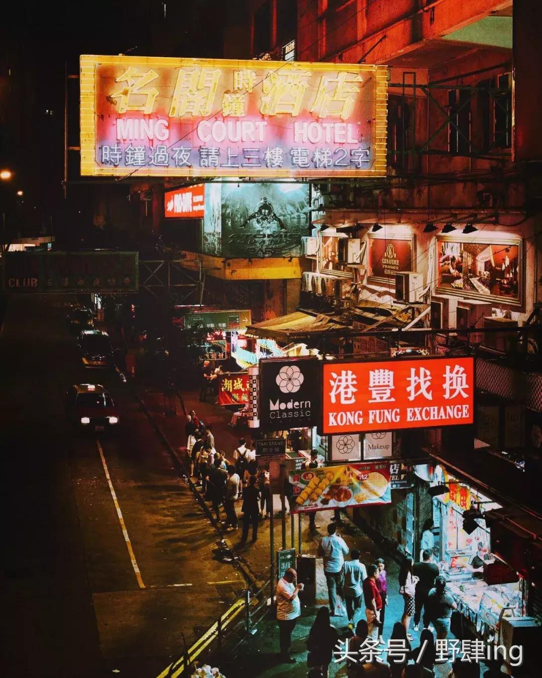 香港照片引人注目的地方,一张照片证明你去过的香港