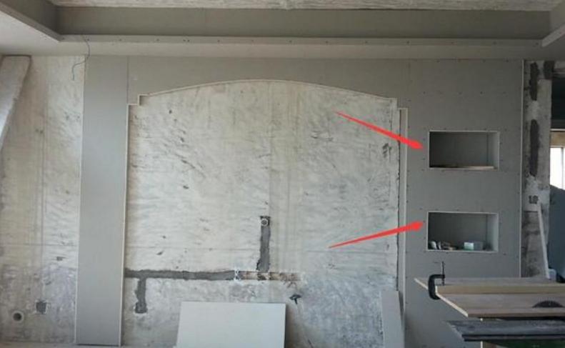 背景墙太简单了怎么补救,电视背景墙上方吊顶太窄怎么办