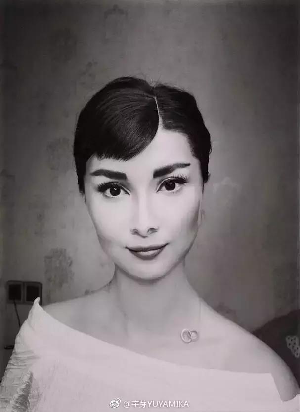 重庆妹子化妆秒变蒙娜丽莎,看看美女如何化妆