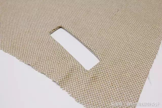 手把手教你做衣服小技巧,怎么做开口袋的衣服