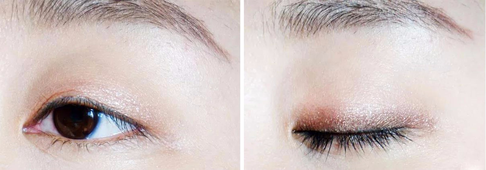 不需要眼影单眼皮的妆容教程,单眼皮韩系甜妹眼妆教程