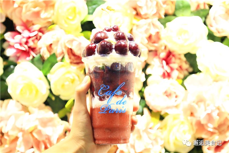 巨型水果杯,韩国街边水果杯