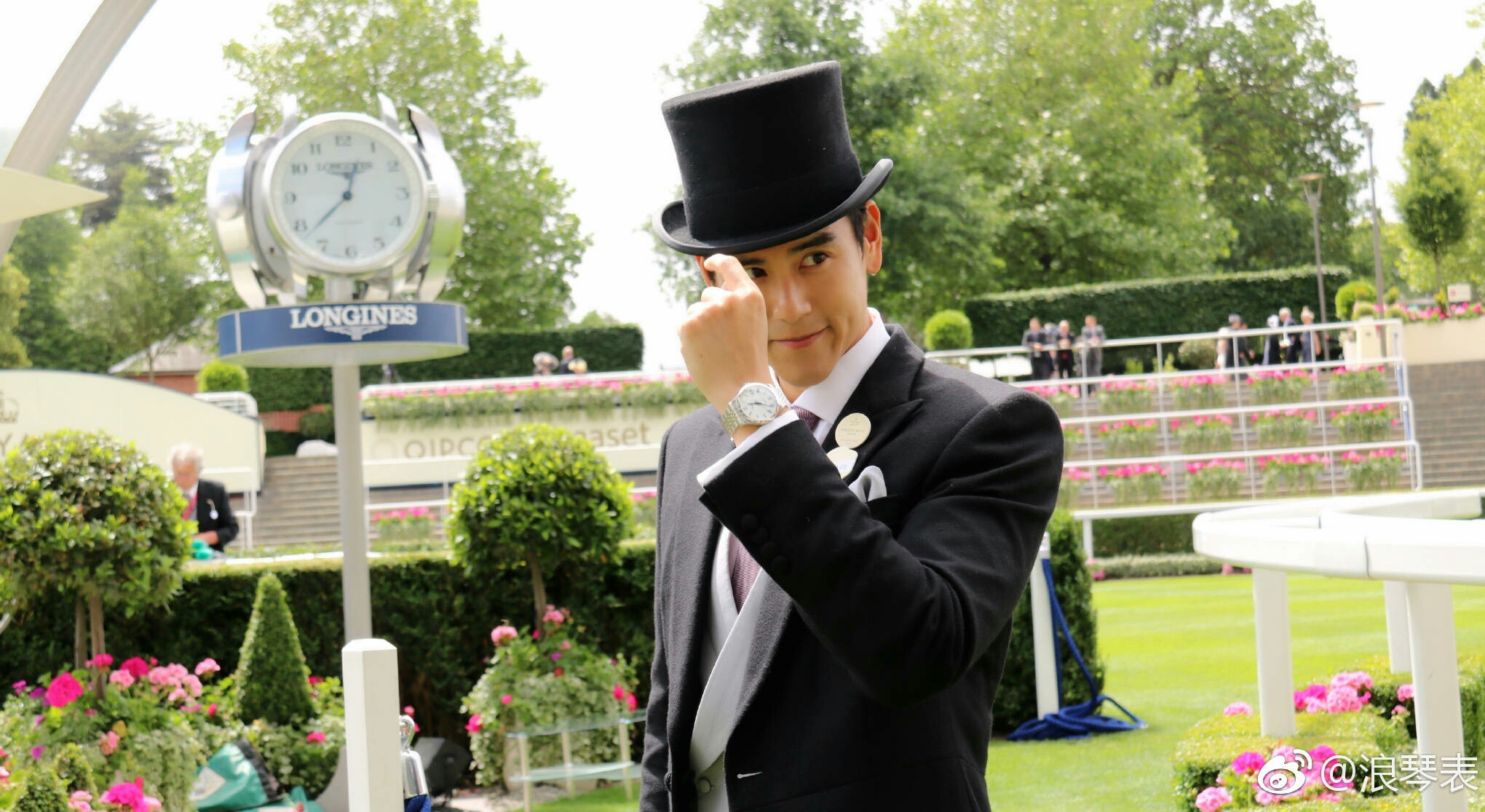 赵丽颖出席浪琴代言活动,浪琴代言人赵丽颖