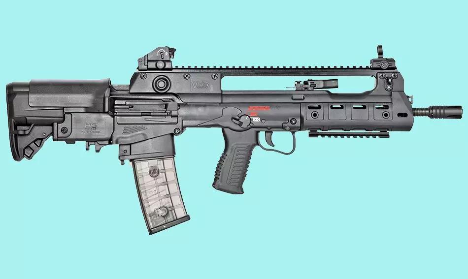 长度最短综合性能最强的无托步枪,无托式步枪克罗地亚