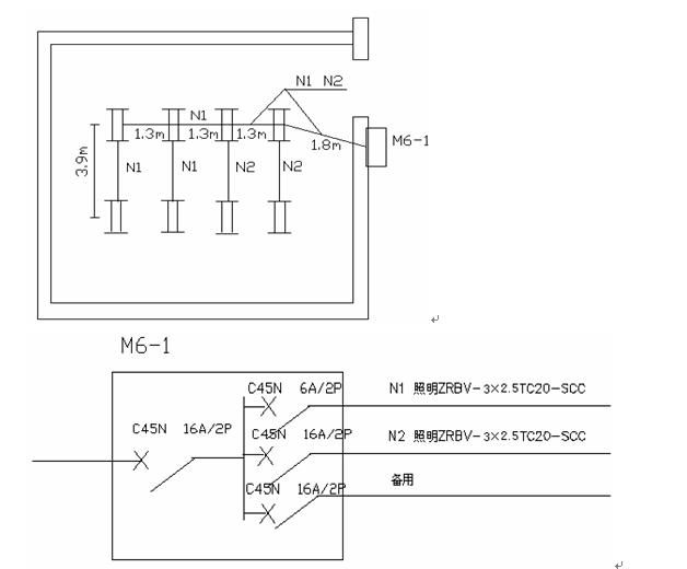 建筑电气图纸怎么看三相三线,电气施工图回路怎么看
