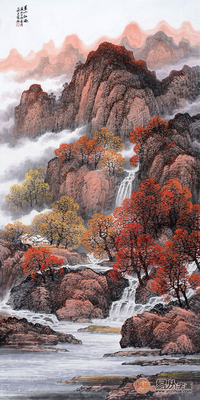 画家王宁山水,王宁山水画