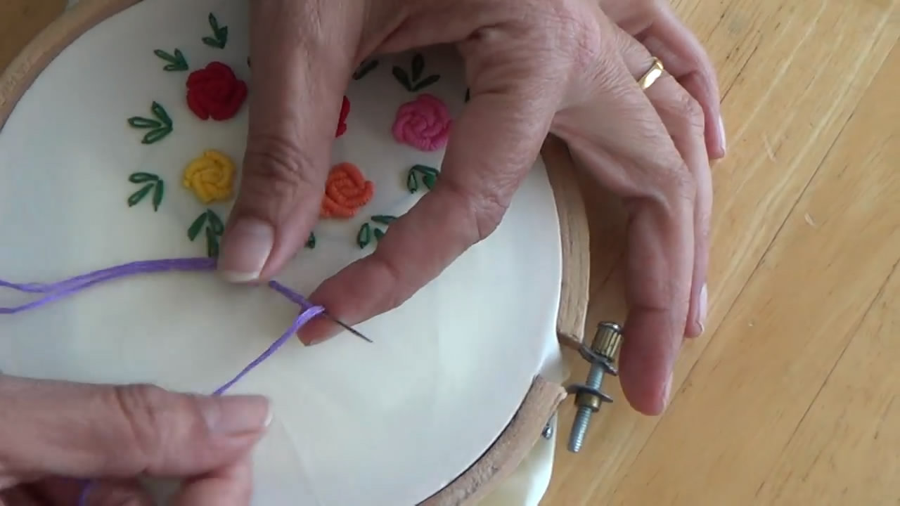 宁波金银刺绣儿童手工,手工绣字最简单绣法