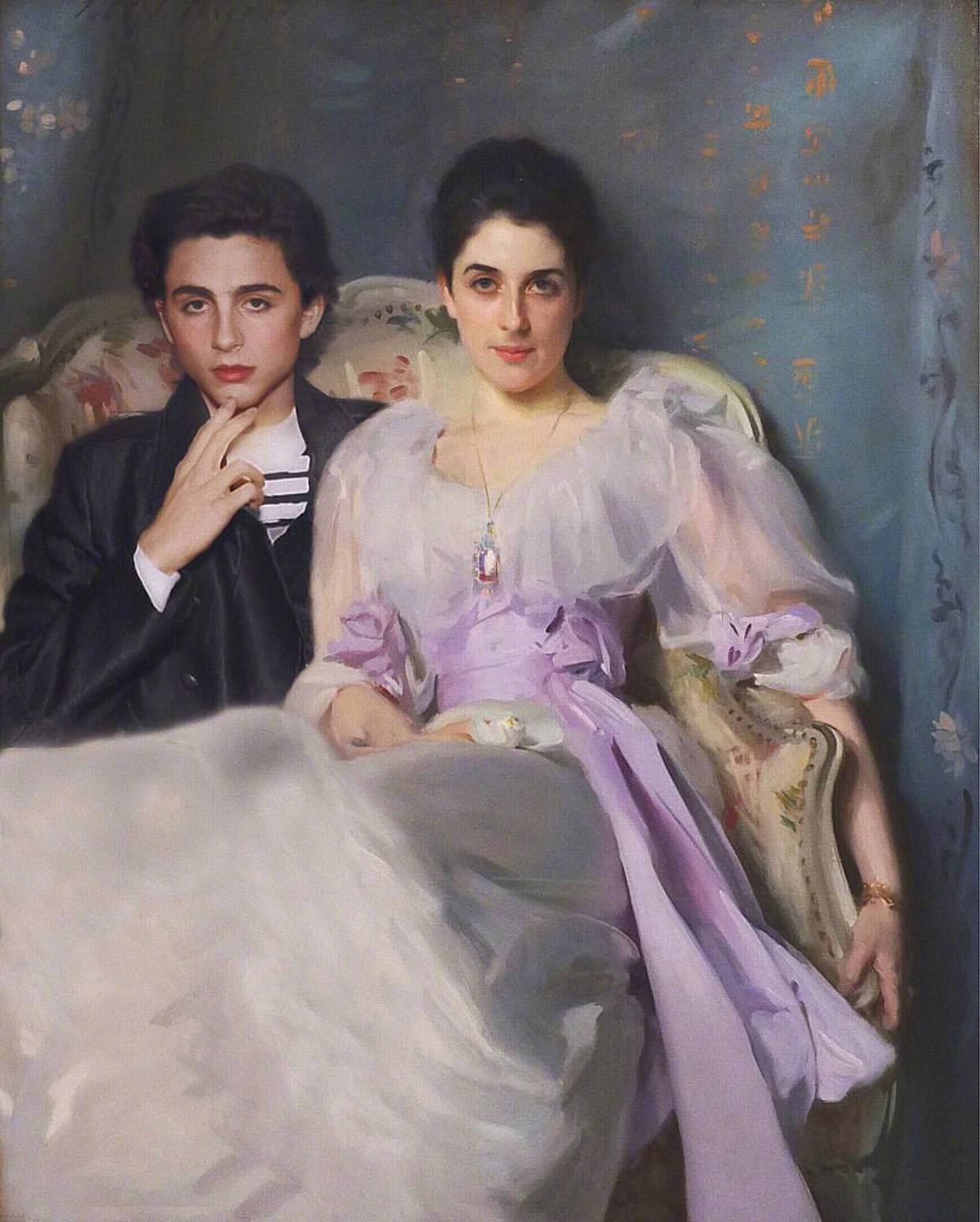 不愧是从漫画里走出来的男孩子,从油画中走出来的甜茶