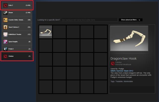 警惕!《DOTA2》饰品交易最新骗术:假龙钩,真难辨!
