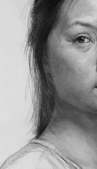 素描人物头像结构解析,素描头像五官塑造