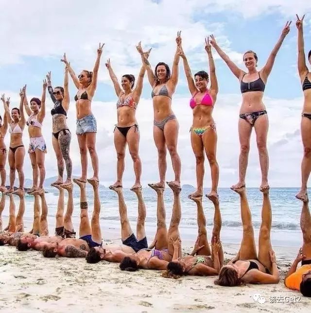 游玩集体照拍照姿势,创意拍照集体照旅游