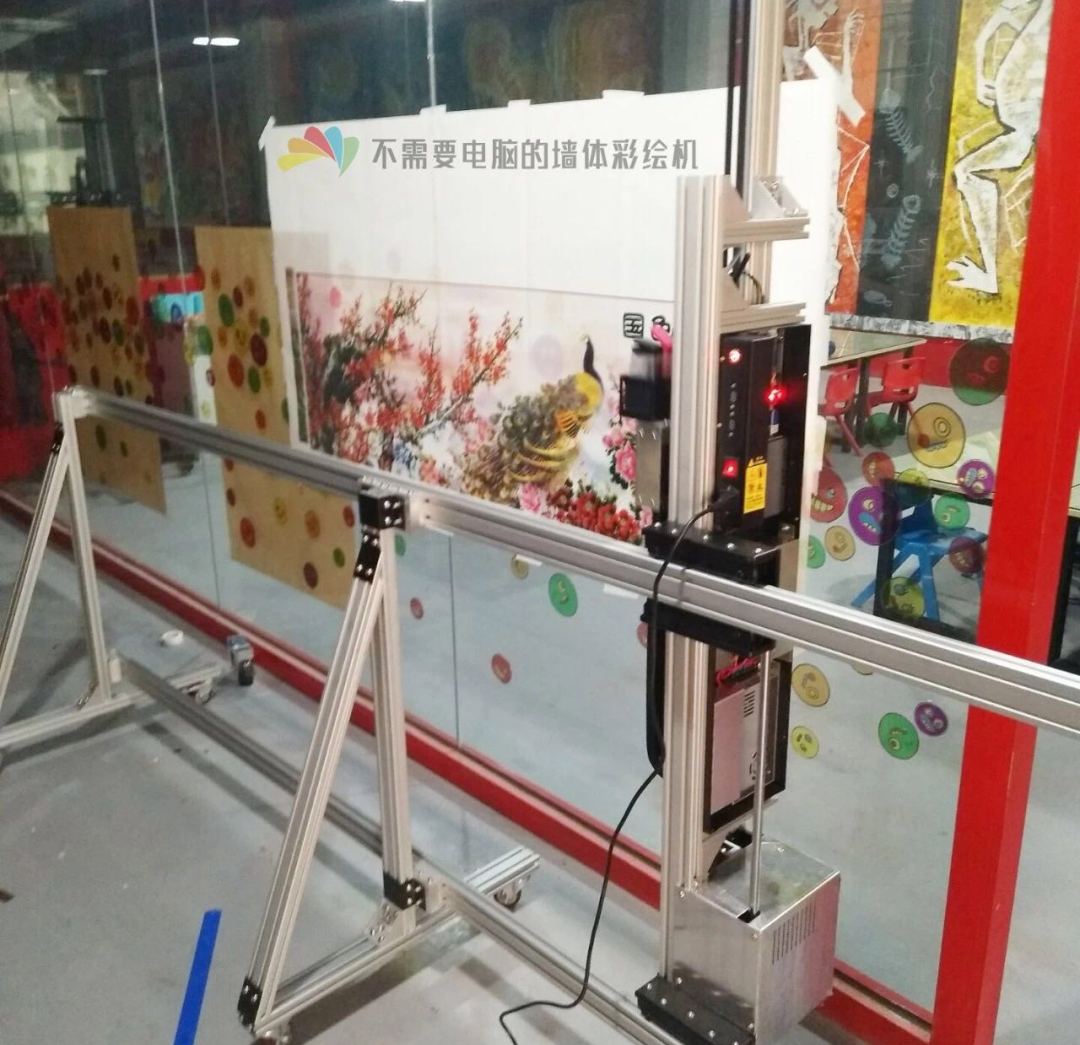 墙体彩绘施工机器,墙体彩绘机器