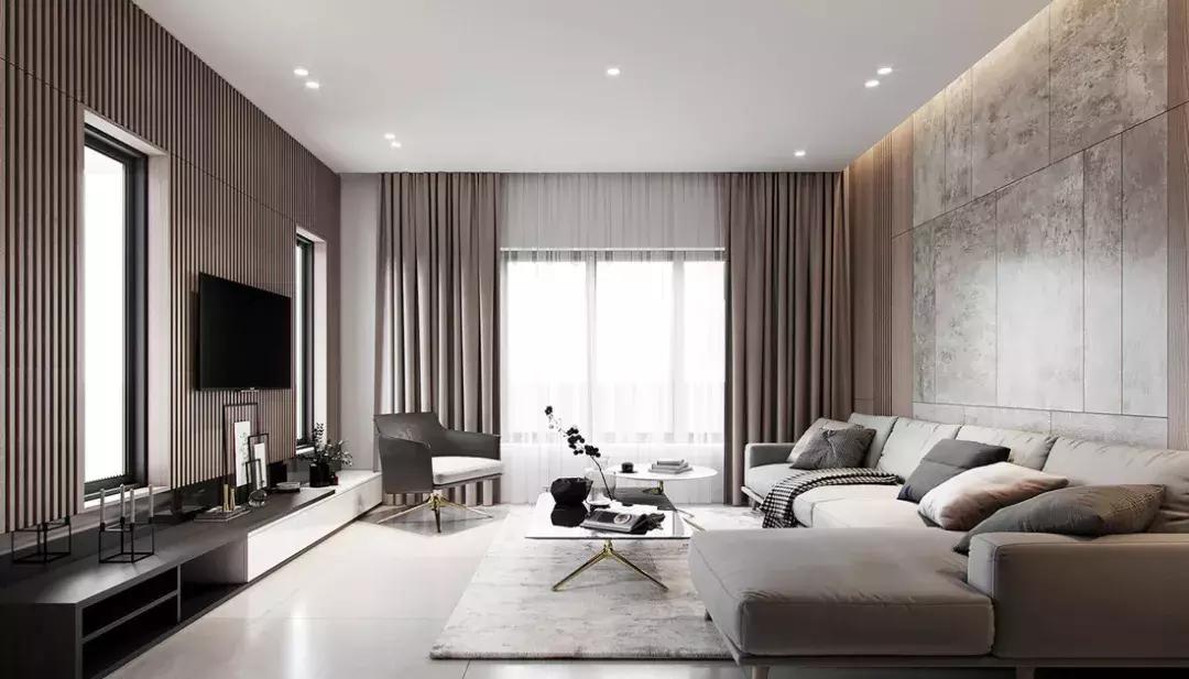 高端大气上档次的窗帘效果图,都是因为懒