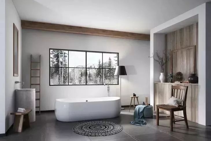 浴缸淋浴房设计,大空间浴缸淋浴房设计