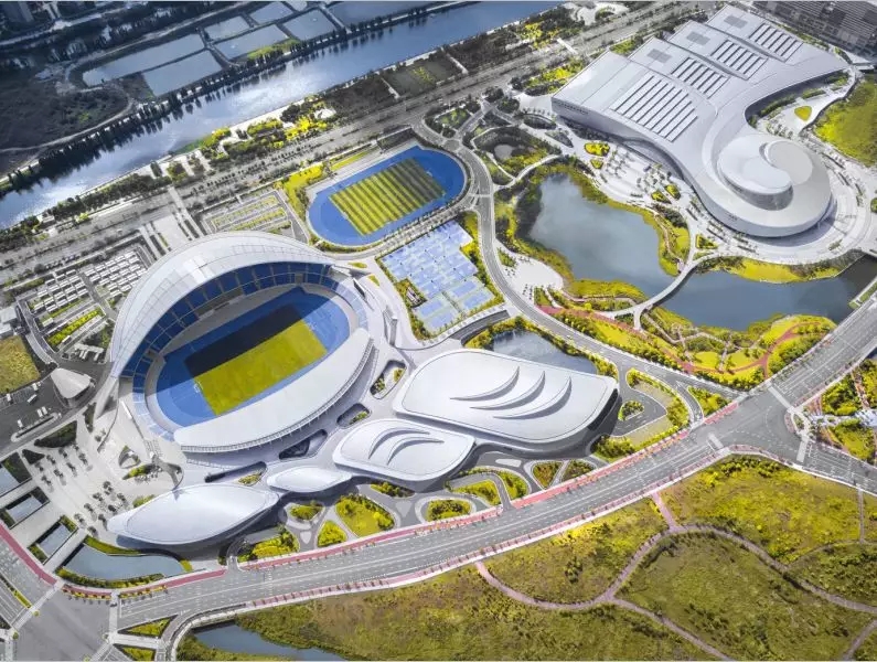 江门保利大都会体育中心,江门保利体育中心周边