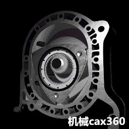 动画演示发动机的工作高清,发动机工作动态图解