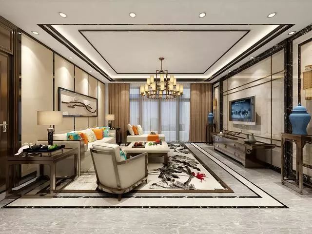 60平米小户型装修新中式风格的,88平米新风格装修