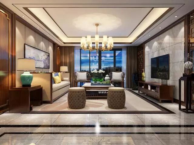 60平米小户型装修新中式风格的,88平米新风格装修