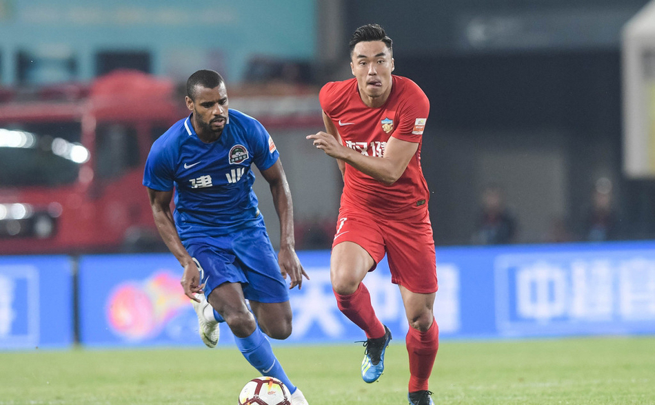 帕托权健进球集锦,权健帕托一扣兜射破门