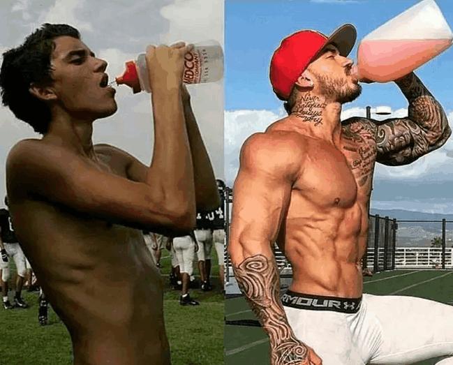 正常身材健身喝增肌粉还是蛋白粉,初级健身喝增肌粉还是蛋白粉