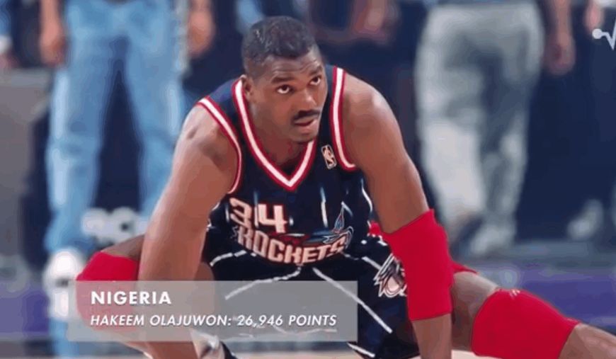 nba外籍球员得分排名,姚明在nba历史得分榜最新排名