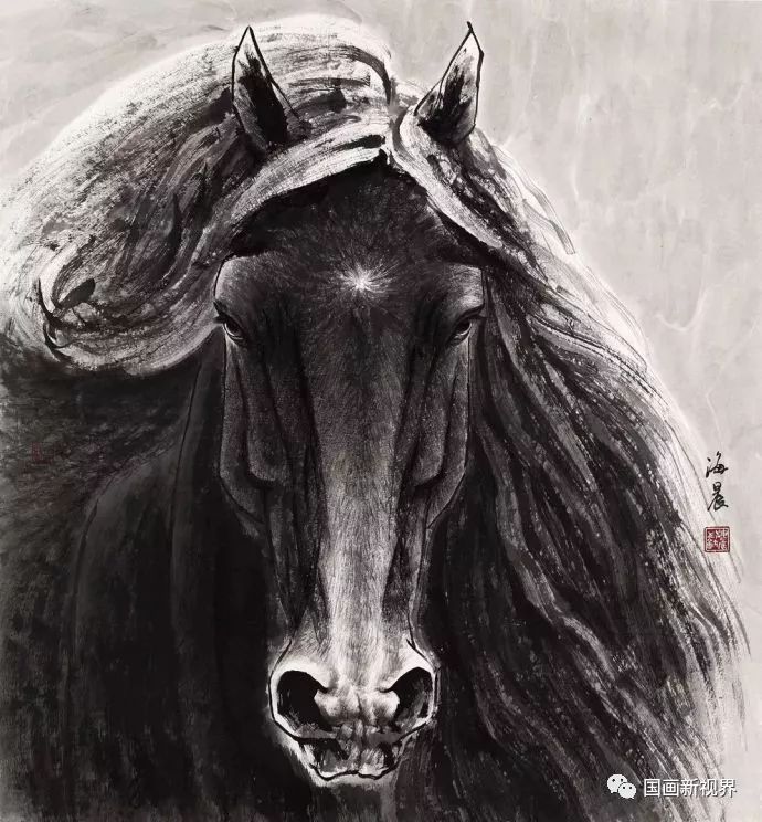 谁画的马,谁画的骏马图