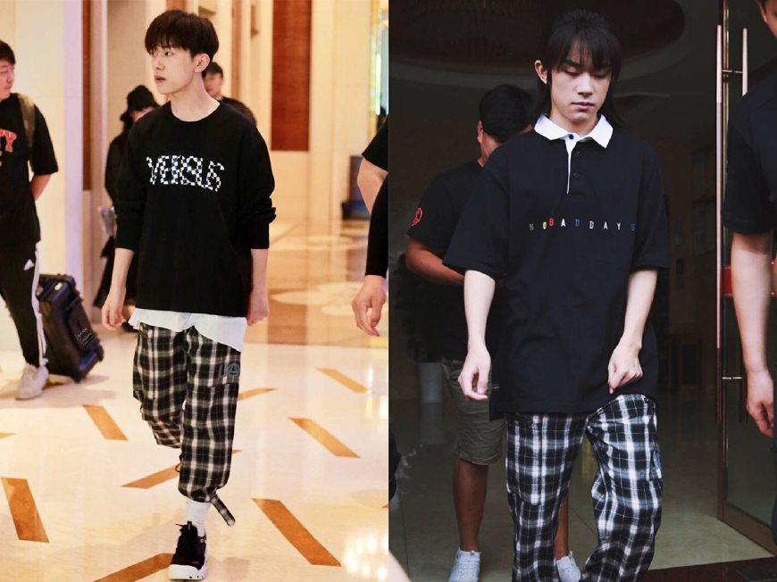 tfboys易烊千玺个人solo红衣,tfboys七周年演唱会易烊千玺服装