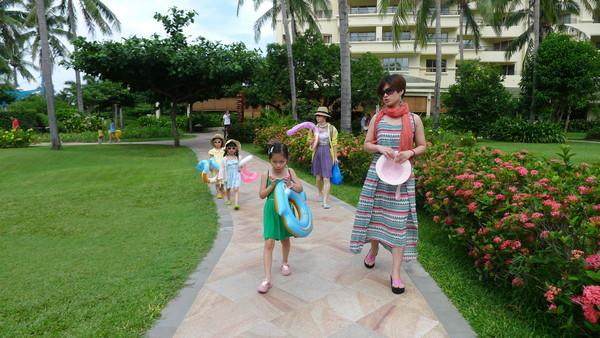 三亚三日游带孩子攻略,三姐妹游三亚