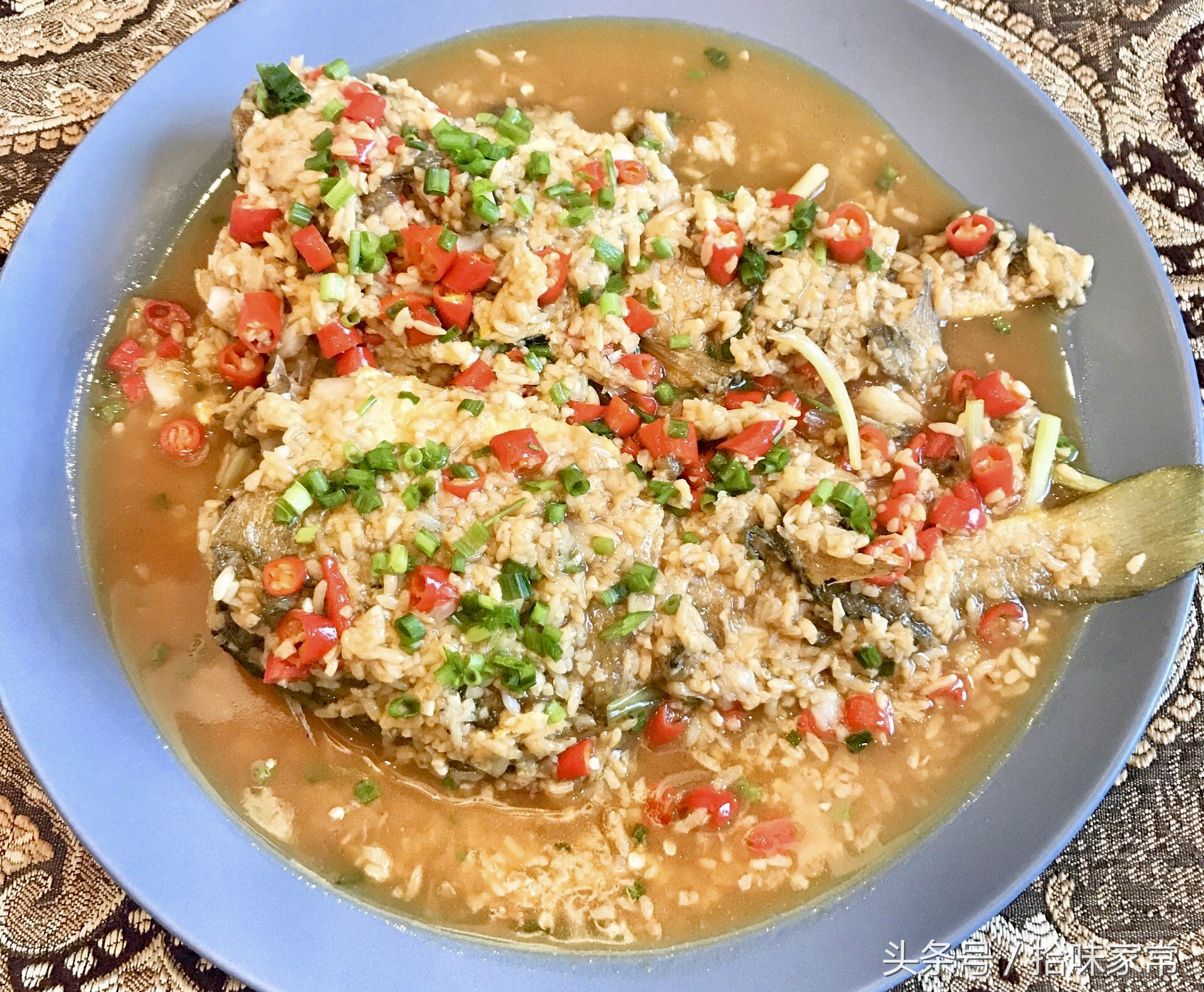 老式家常炖鱼,姥姥炖鱼