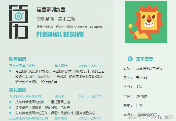 180套精品面试简历模板,免费的面试模板