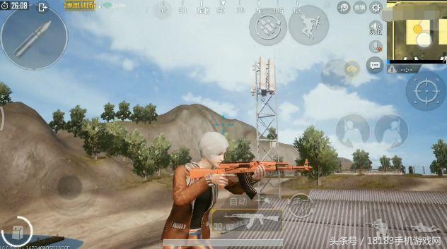 刺激战场s1赛季8倍akm,刺激战场国际服赤橙ak的永久皮肤