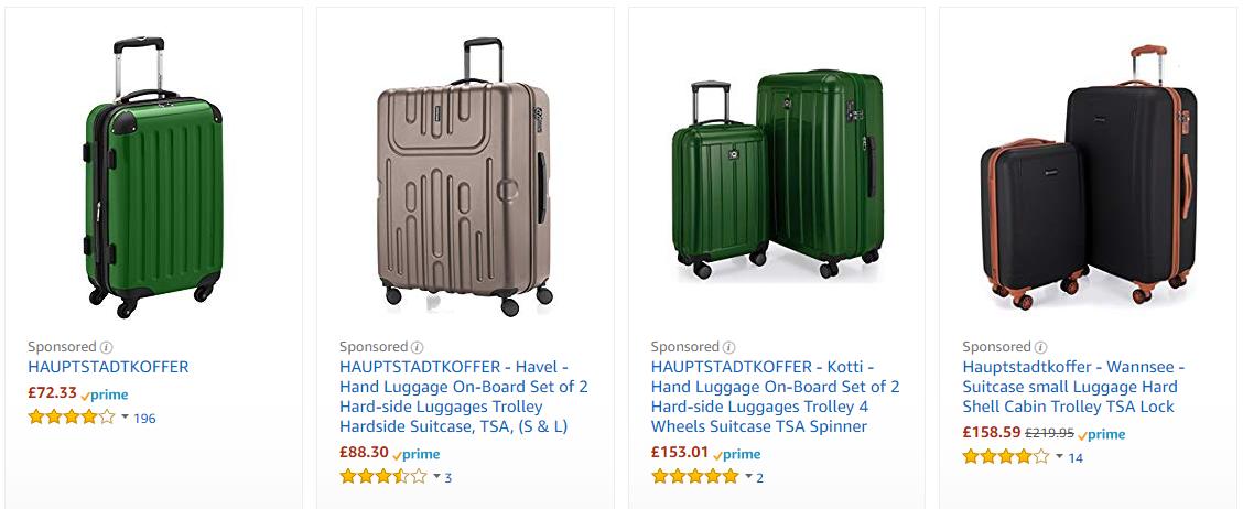 英国线上市场最受欢迎的行李箱包品牌TOP30