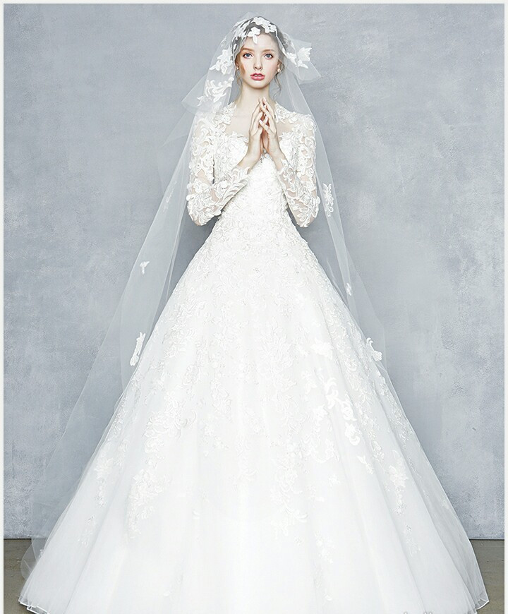 十二星座的专属唯美婚纱，天秤座优雅奢华，摩羯座如海洋公主！