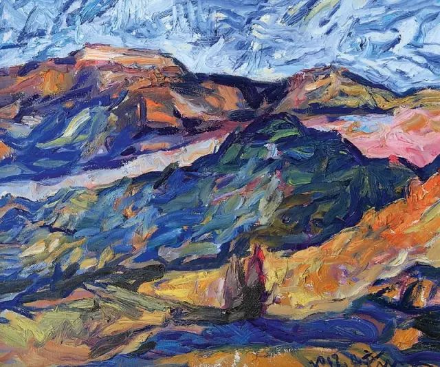 中国当代油画名家精品展作品欣赏,第二届中国小幅油画作品展