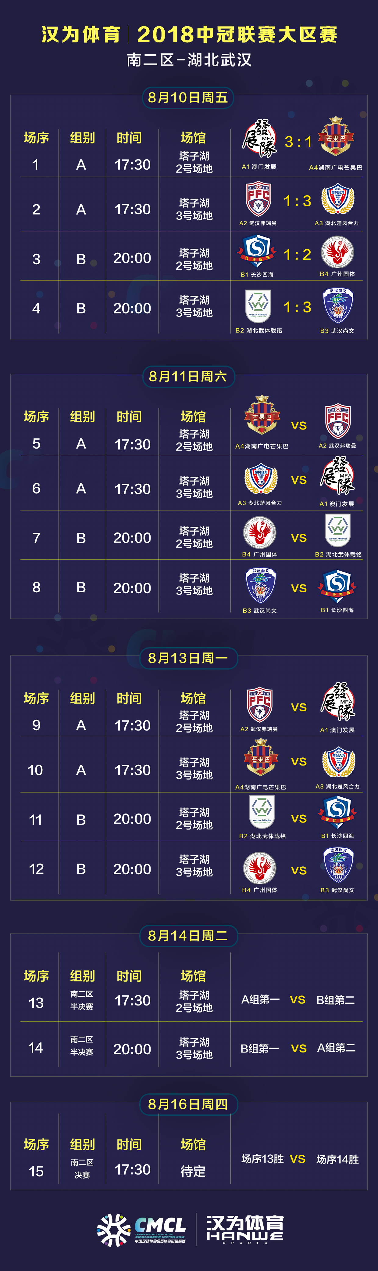 汉为体育2018直播,汉为体育2018联赛