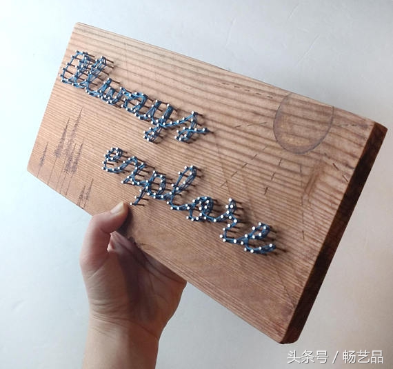 木片绣花教程视频,手工乱针绣画