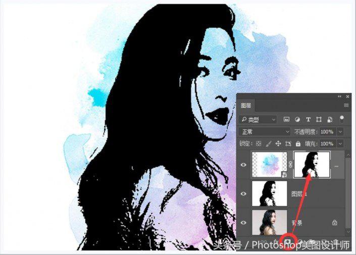 照片ps成水彩画,ps水彩画教程