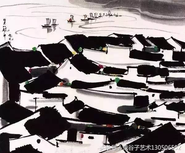 吴冠中笔下的船在哪里,吴冠中笔下的船图片
