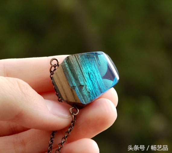 布艺纯手工制作工艺吊坠项链,手工项链吊坠diy