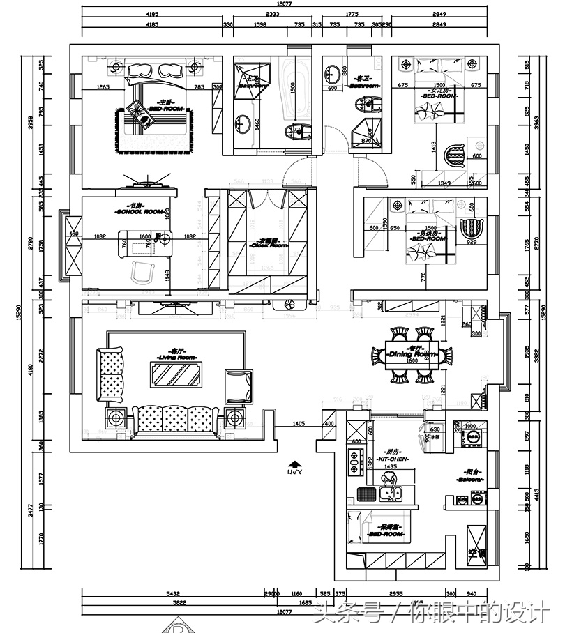 蓝堡湾四期小户型装修效果图,蓝堡湾90平两室欧式