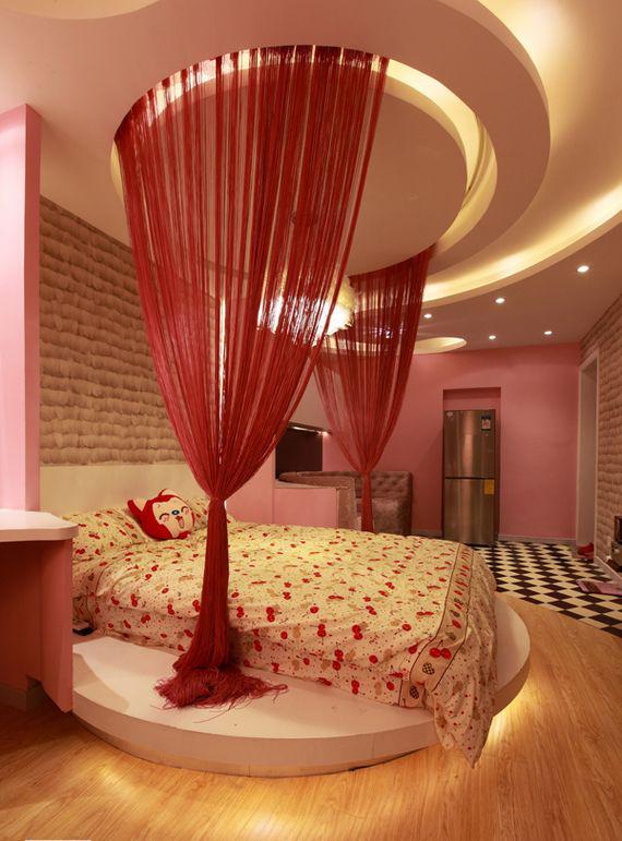 层高较高吊顶造型效果图,简单又显层高的吊顶有哪些