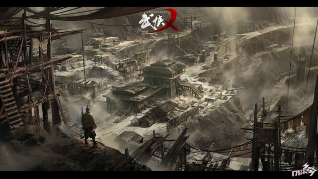 武侠中国风吃鸡模式,中国风吃鸡网游