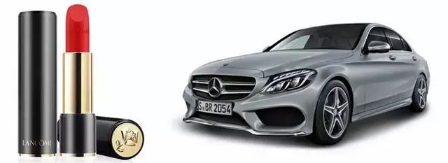 口红和车子的对比,口红与车的对比表