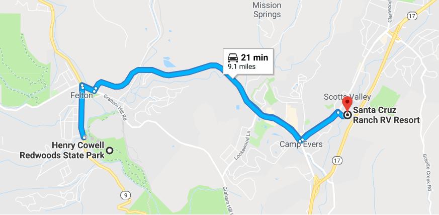 原始森林房车游记,红杉林房车自驾游