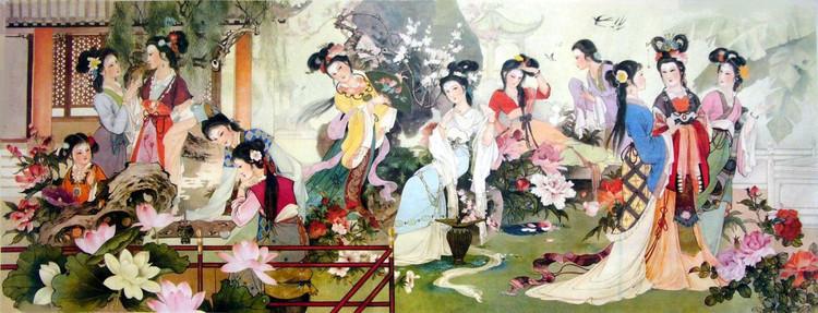 金陵十二钗的人物有哪些,金陵十二钗人物图片大全