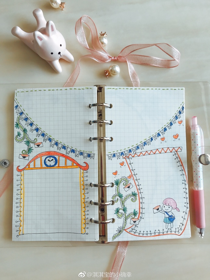 手账手抄报排版设计,简单又好看的手抄报手账