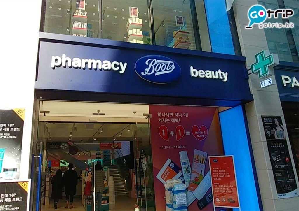 boots药妆店必买清单,首尔明洞化妆品专卖店