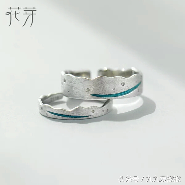 七夕节情侣限定款对戒,淘宝情人节礼物推荐